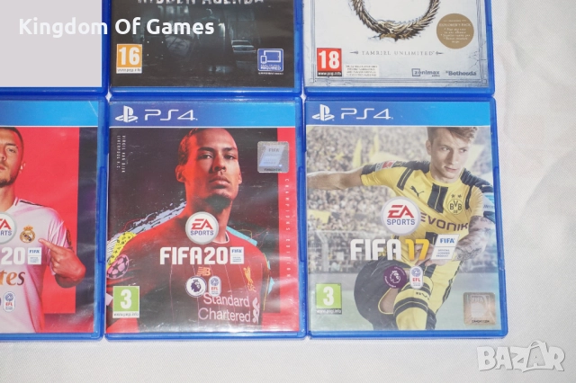 Игри за PS4 Final Fantasy XV/W2K19/Hidden Agenda/The Elder Scrolls/FIFA 20/FIFA 17, снимка 5 - Игри за PlayStation - 50782428