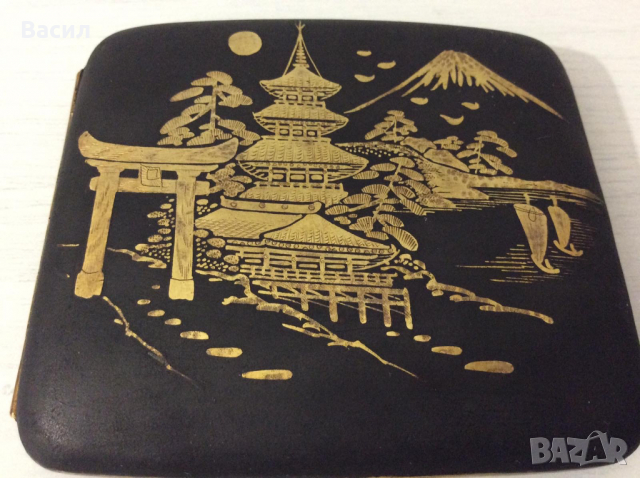 Японска табакера, снимка 9 - Други ценни предмети - 36291691