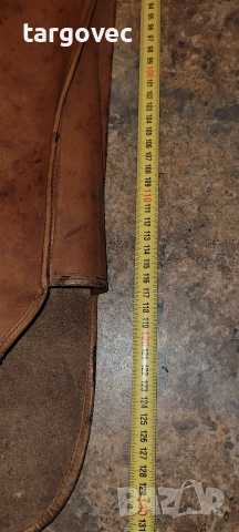 калъф за ловна пушка естествена кожа 117 см, снимка 2 - Ловно оръжие - 52797168