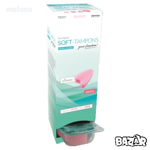Soft тампони мини, 10 броя 