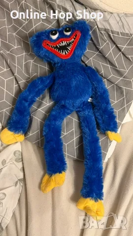 Плюшена играчка Huggy Wuggy Черен Хъги Лъги, 40см