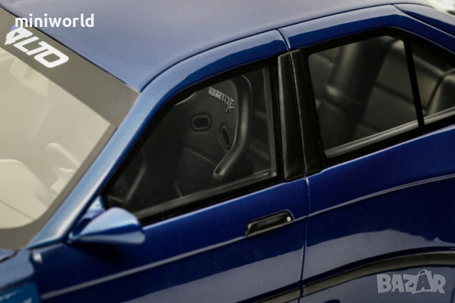 BMW E36 LTO Sedan Turbo Khyzyl Saleem 2023 - мащаб 1:18 на OttoMobile моделът в нов в кутия, снимка 11 - Колекции - 53561218