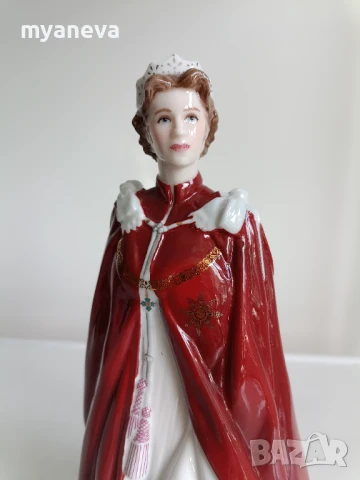 Порцеланова статуетка в чест на 80-ия рожден ден на кралицата , 2006 г. , снимка 3 - Статуетки - 50774867