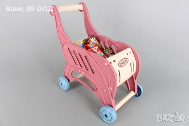 Мини супермаркет с количка , снимка 6 - Играчки за стая - 39956872
