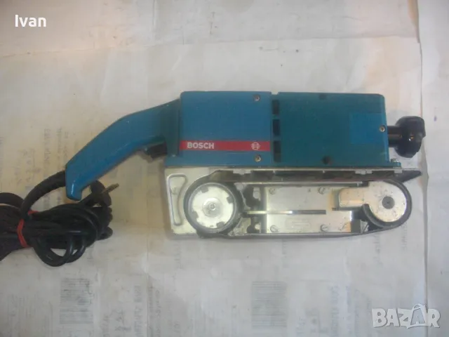 ЗА ЧАСТИ ЗА РЕМОНТ 950 ВАТА BOSCH ПРОФИ СИНЯ СЕРИЯ ГОЛЯМ ЕЛ. ЛЕНТОВ ШЛАЙФ БОШ, снимка 3 - Други инструменти - 50170228