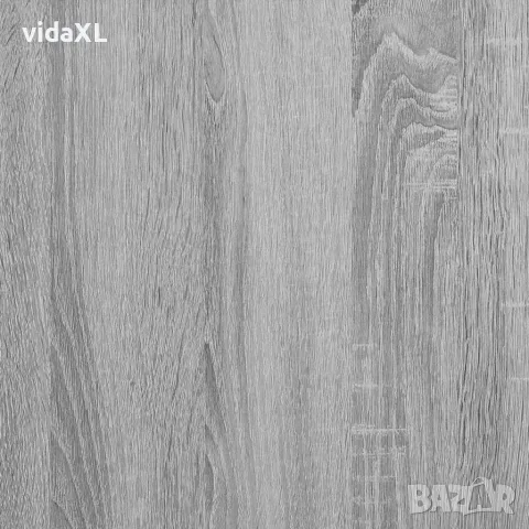 vidaXL Скрин с чекмеджета, сив сонома, 60x36x103 см, инженерно дърво, снимка 9 - Бюфети - 56147989