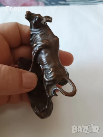 Бронзов бик, снимка 2 - Колекции - 51127220