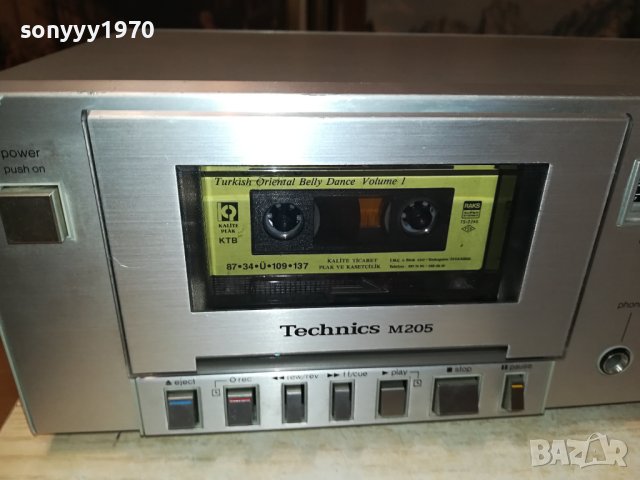 TECHNICS RS-M205 DECK MADE IN JAPAN-ВНОС SWISS LNV2706231346, снимка 8 - Декове - 41370425