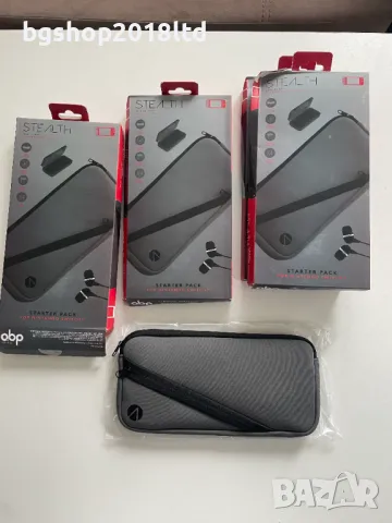 Комплект калъф,слушалки,протектор,кутия за игри за Nintendo Switch, снимка 3 - Аксесоари - 49055729