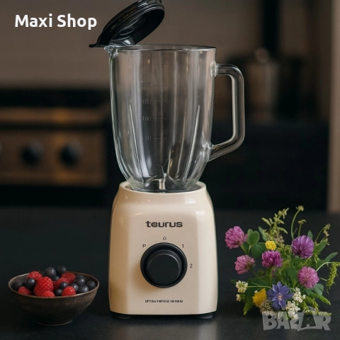 Кухненски блендер – Taurus Optima Vintage (1500 Max) , снимка 3 - Блендери - 51447771
