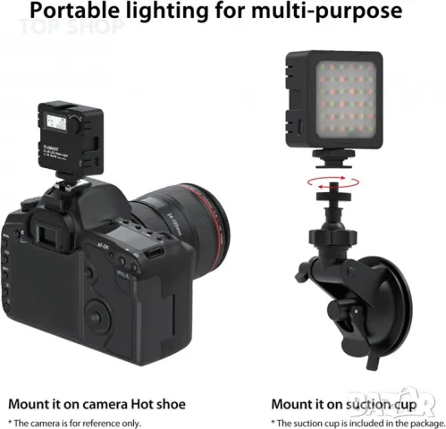 Фото/ видео осветление KU XIU, снимка 7 - Светкавици, студийно осветление - 48692352