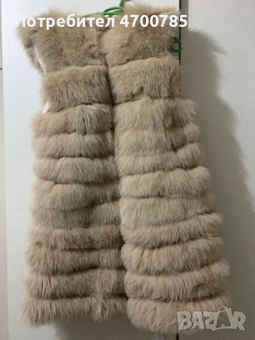 Кожух 3 в 1 , лисица, естествен косъм, снимка 6 - Палта, манта - 52998151