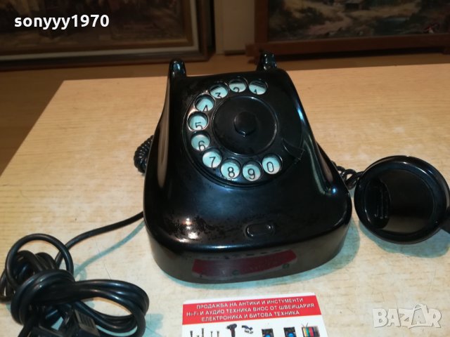 АНТИКА СТАР БГ ТЕЛЕФОН-1963г-КАТО НОВ 0410211116, снимка 10 - Антикварни и старинни предмети - 34342542