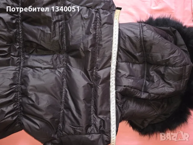 Яке с гъши пух и яка от естествен косъм, снимка 9 - Якета - 56039188
