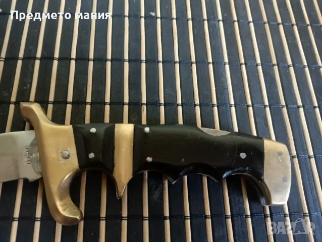 Масивен сгъваем нож / ножче/ ножка INOX , снимка 3 - Ножове - 56069017