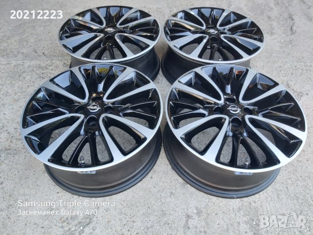 4 броя алуминиеви джанти за Opel Corsa E 17, снимка 3 - Гуми и джанти - 41834288