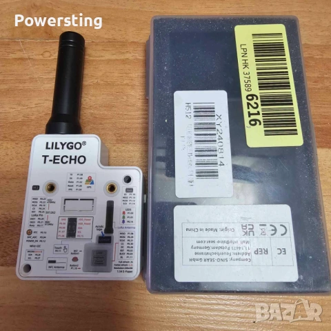 LILYGO T-ECHO LoRa32 развойна платка с дефект, за части, снимка 4 - Мрежови адаптери - 53166604