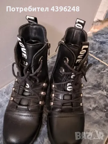 Боти за момиче 33 номер, снимка 4 - Детски боти и ботуши - 49237556