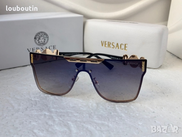 Versace VE 2022 унисекс слънчеви очила маска,мъжки,дамски слънчеви очила, снимка 7 - Слънчеви и диоптрични очила - 36061879