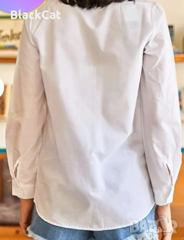 Дамска Бяла Риза, снимка 3 - Ризи - 52032555