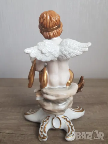 Стара порцеланова фигура-ангелче, снимка 10 - Колекции - 47258290