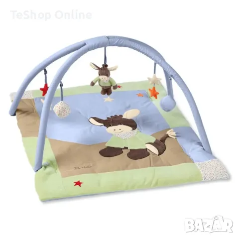 Активна гимнастика магаренцето Emmi, възраст 0-18 месеца, 100 x 80 см, многоцветна, снимка 2 - Други - 47261942