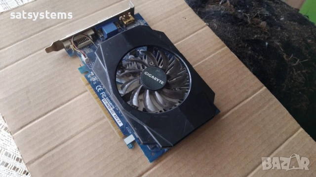 Видео карта NVidia GeForce Gigabyte GT430 HDMI 2048MB GDDR3 128bit PCI-E, снимка 4 - Видеокарти - 50505143