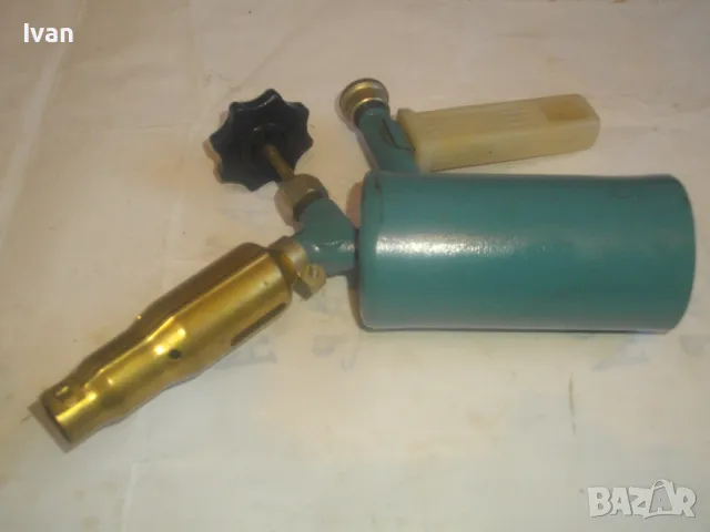 НОВА РУСКА СССР МИНИ БЕНЗИНОВА ГОРЕЛКА 0,2л Масивна 1971г. Ретро Винтидж