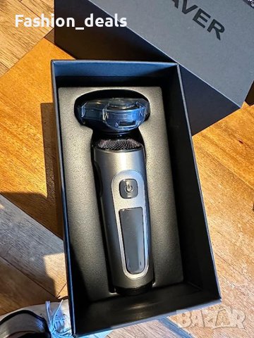 Нова Електрически самобръсначки за мъже/LCD дисплей/ Подарък Приятел Баща, снимка 8 - Електрически самобръсначки - 41264333