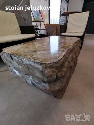 Авторска дизайнерска маса, снимка 3 - Маси - 53189403