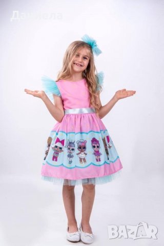 Рокля кукли Лол /LOW, снимка 3 - Детски рокли и поли - 39720473