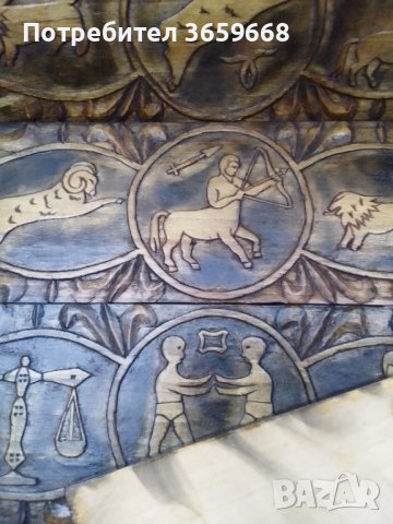 Зодии,дърворезби х 3,00 лв/бр, снимка 7 - Декорация за дома - 39906927
