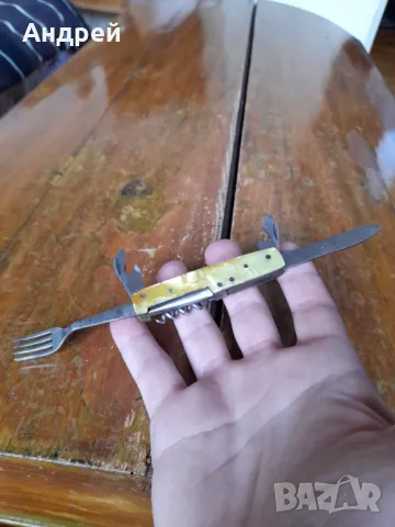 Стар джобен нож,ножче,ножка #106, снимка 4 - Други ценни предмети - 49709249