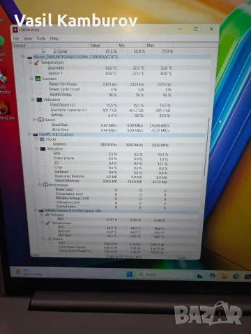 Asus vivobook 16x i7 12650h rtx 4050, снимка 7 - Лаптопи за игри - 56330622