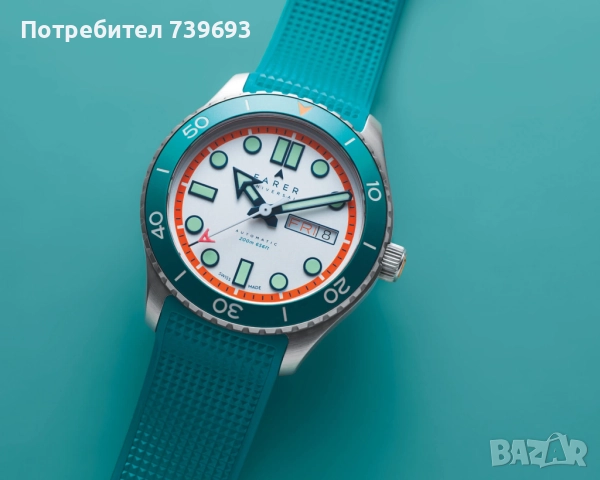Автоматичен часовник Farer Aquamatic в цвят Thurso, снимка 7 - Мъжки - 52490044