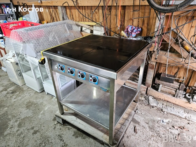 Електрически Котлони на база от земята 4 плочи чугунени 40/40см. Трифазен , снимка 6 - Обзавеждане на кухня - 53355487