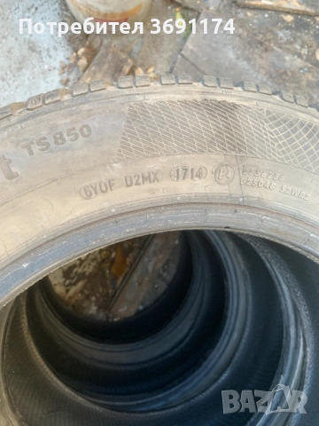 Зимни гуми Continental 205/55/16, снимка 4 - Гуми и джанти - 53289091