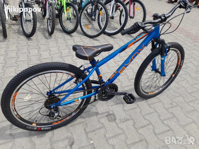 BYOX Велосипед 24" MASTER син, снимка 4 - Велосипеди - 53848612