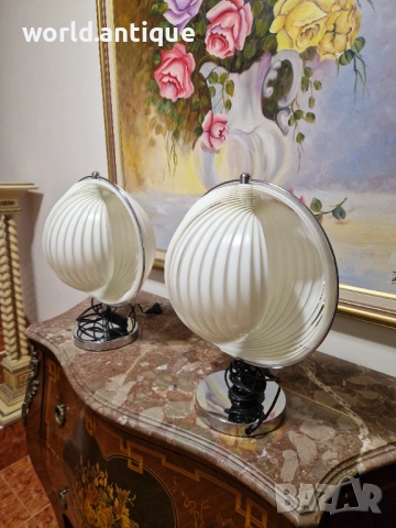 Чифт страхотни испански нощни лампи , снимка 5 - Настолни лампи - 53672906