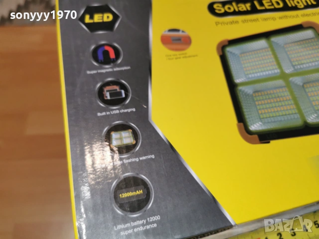 SOLAR LED LIGHT 2102261619, снимка 8 - Къмпинг осветление - 53573631
