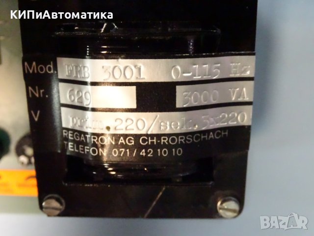 Електронен модул Regatron ReGa-Drive FR-3001, снимка 3 - Резервни части за машини - 41728729