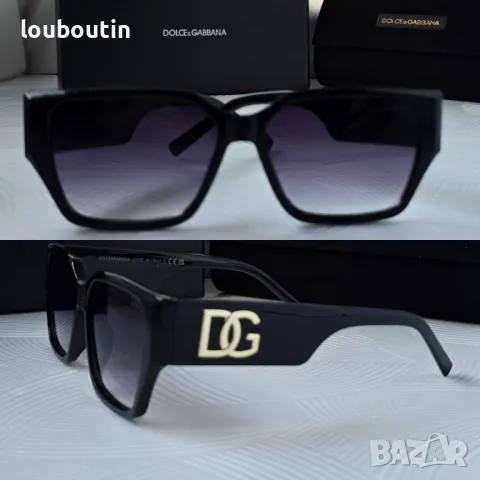 Dolce DG 2024 дамски слънчеви очила правоъгълни, снимка 4 - Слънчеви и диоптрични очила - 48031250