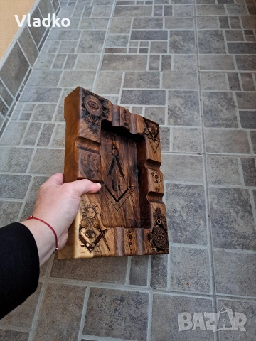 Пепелник за пури , снимка 2 - Декорация за дома - 53250143