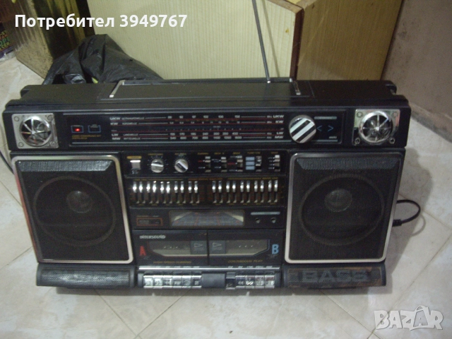 Голям радиокасетофон''Intersound''., снимка 9 - Радиокасетофони, транзистори - 51924193