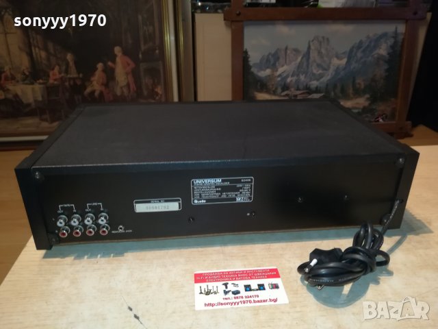 UNIVERSUM EQUALIZER GERMANY 0810211627, снимка 9 - Ресийвъри, усилватели, смесителни пултове - 34395265