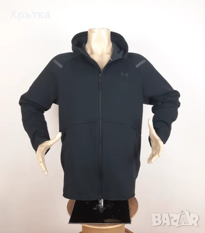 Under Armour Unstoppable Fleece - Оригинално мъжко горнище размер XL, снимка 6 - Спортни дрехи, екипи - 51351372