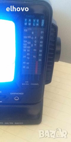 Мини 5.5'' personal television with am/fm radio, снимка 5 - Телевизори - 42152327