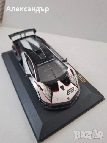 Bburago - модел на кола 1:32 - Lamborghini Essenza SCV12, снимка 3 - Колекции - 51950366