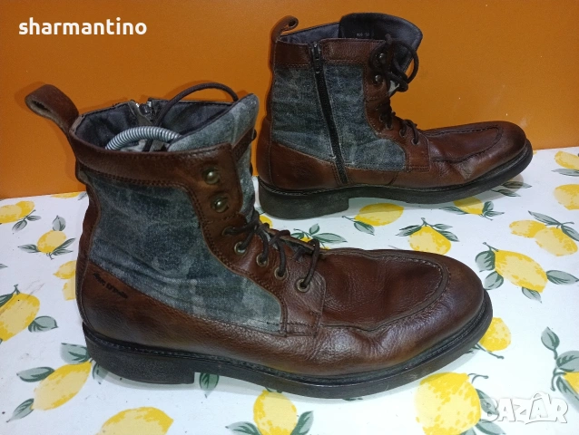 Marco Polo кожени боти N 46 , снимка 10 - Мъжки боти - 53206696