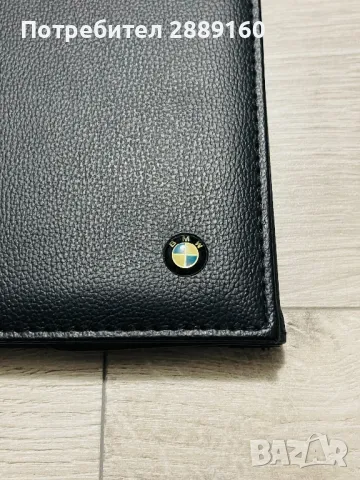 Оригинален кожен калъф за документи за BMW, снимка 3 - Аксесоари и консумативи - 48274635